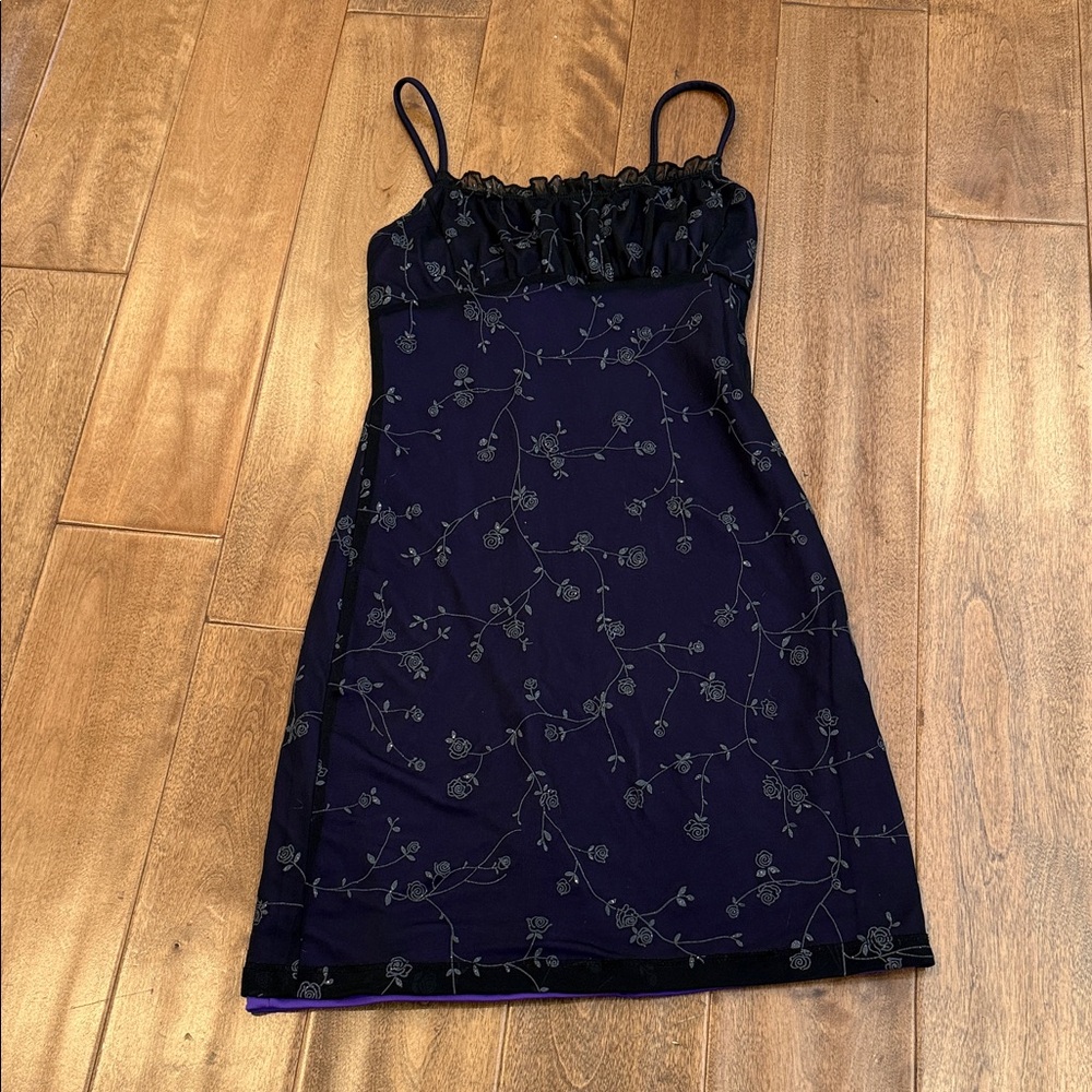 Finesse Floral Spaghetti Strap Mini Dress